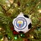 Tree Buddees x Manchester City F.C. Official Football Club Bauble Limited Edition Christmas Ornament - Glass Soccer Ball
